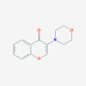molecular formula C13H13NO3 B2495974 3-morpholino-4H-chromen-4-one CAS No. 40302-80-5