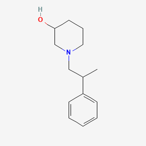 1-(2-Phenylpropyl)piperidin-3-ol