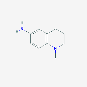 molecular formula C10H14N2 B2495985 1-甲基-1,2,3,4-四氢喹啉-6-胺 CAS No. 91817-59-3