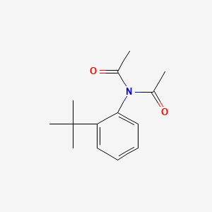 molecular formula C14H19NO2 B2495994 N-acetyl-N-(2-tert-butylphenyl)acetamide CAS No. 191543-35-8