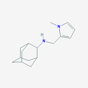 molecular formula C16H24N2 B249602 N-(2-adamantyl)-N-[(1-methyl-1H-pyrrol-2-yl)methyl]amine 