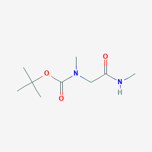 Tert-butyl methyl(2-(methylamino)-2-oxoethyl)carbamate