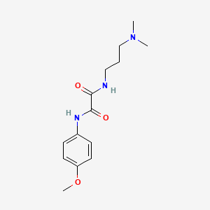 N1-(3-(dimethylamino)propyl)-N2-(4-methoxyphenyl)oxalamide