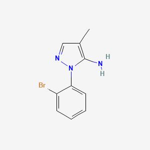 1-(2-Bromophenyl)-4-methyl-1H-pyrazol-5-amine