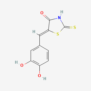 5-(3,4-Dihydroxy-benzylidene)-2-thioxo-thiazolidin-4-one