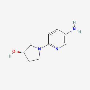 (S)-1-(5-Aminopyridin-2-yl)pyrrolidin-3-ol