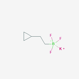 Potassium (2-cyclopropylethyl)trifluoroboranuide