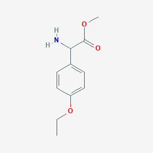 Amino-(4-ethoxy-phenyl)-acetic acid methyl ester
