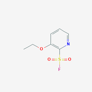 molecular formula C7H8FNO3S B2496388 3-乙氧基吡啶-2-磺酰氟 CAS No. 2287320-55-0