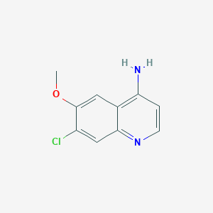 7-Chloro-6-methoxyquinolin-4-amine