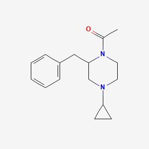 1-(2-benzyl-4-cyclopropylpiperazin-1-yl)ethan-1-one