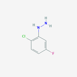 (2-Chloro-5-fluorophenyl)hydrazine