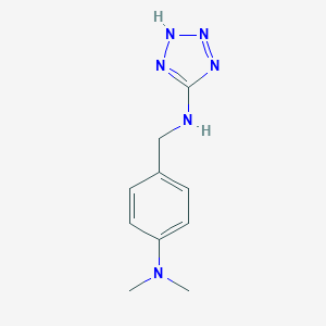 N-[4-(dimethylamino)benzyl]-1H-tetraazol-5-amine
