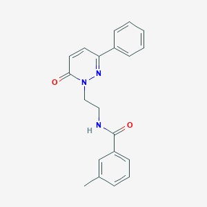 3-methyl-N-(2-(6-oxo-3-phenylpyridazin-1(6H)-yl)ethyl)benzamide