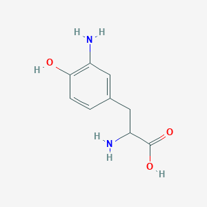 molecular formula C9H12N2O3 B249651 3-Aminotyrosine 
