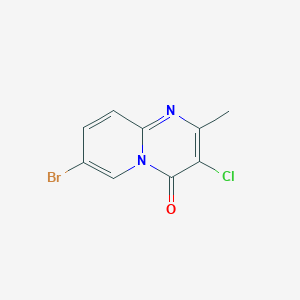 7-bromo-3-chloro-2-methyl-4H-pyrido[1,2-a]pyrimidin-4-one