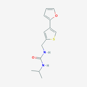 1-[[4-(Furan-2-yl)thiophen-2-yl]methyl]-3-propan-2-ylurea