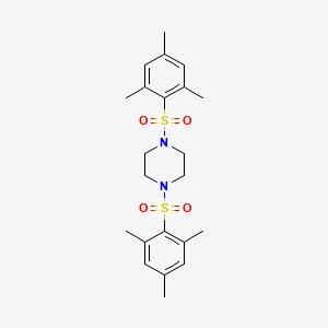 1,4-Bis[(2,4,6-trimethylphenyl)sulfonyl]piperazine