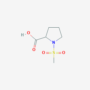 1-Methanesulfonylpyrrolidine-2-carboxylic acid