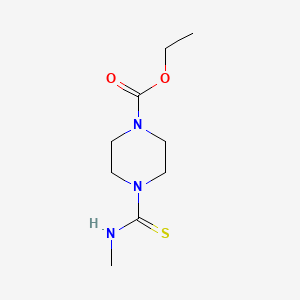 Ethyl 4-(methylcarbamothioyl)piperazine-1-carboxylate