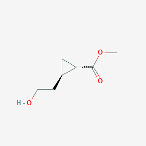 (1S,2R)-Methyl 2-(2-hydroxyethyl)cyclopropanecarboxylate