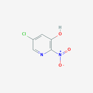 molecular formula C5H3ClN2O3 B2496777 5-氯-2-硝基吡啶-3-酚 CAS No. 936247-35-7