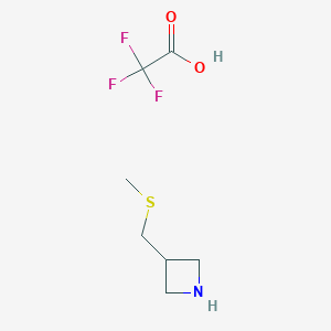 3-(Methylsulfanylmethyl)azetidine;2,2,2-trifluoroacetic acid
