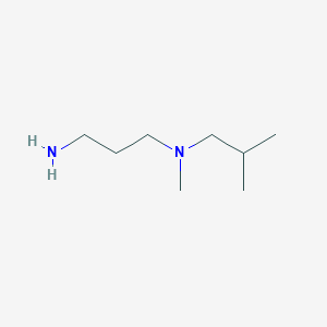 molecular formula C8H20N2 B2496844 (3-Aminopropyl)(methyl)(2-methylpropyl)amine CAS No. 859052-60-1