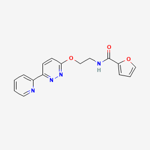 N-(2-((6-(pyridin-2-yl)pyridazin-3-yl)oxy)ethyl)furan-2-carboxamide