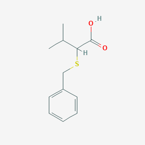2-(Benzylsulfanyl)-3-methylbutanoic acid