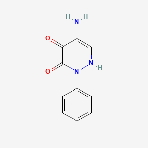 5-amino-2-phenyl-1H-pyridazine-3,4-dione