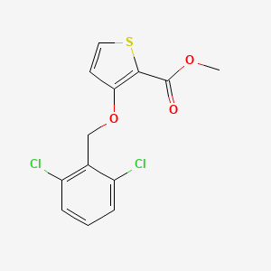 Methyl 3-[(2,6-dichlorophenyl)methoxy]thiophene-2-carboxylate