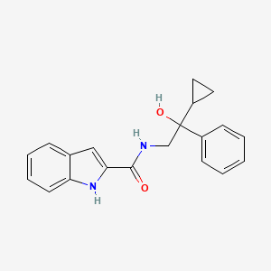N-(2-cyclopropyl-2-hydroxy-2-phenylethyl)-1H-indole-2-carboxamide