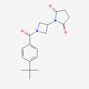 1-(1-(4-(Tert-butyl)benzoyl)azetidin-3-yl)pyrrolidine-2,5-dione