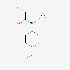 2-Chloro-N-cyclopropyl-N-(4-ethylcyclohexyl)acetamide
