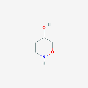 molecular formula C4H9NO2 B2497259 1,2-Oxazinan-5-ol CAS No. 2169657-14-9