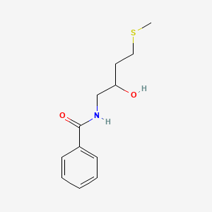 N-(2-Hydroxy-4-methylsulfanylbutyl)benzamide