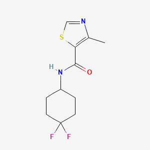 N-(4,4-difluorocyclohexyl)-4-methylthiazole-5-carboxamide