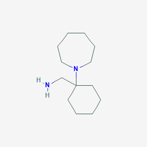 molecular formula C13H26N2 B2497354 (1-Azepan-1-ylcyclohexyl)methylamine CAS No. 891373-47-0