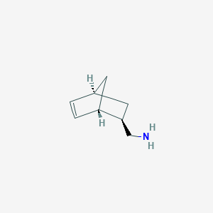 molecular formula C8H13N B2497404 (1S,2R,4S)-bicyclo[2.2.1]hept-5-en-2-ylmethanamine CAS No. 1820858-45-4; 3211-93-6