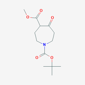 1-tert-Butyl 4-methyl 5-oxoazepane-1,4-dicarboxylate