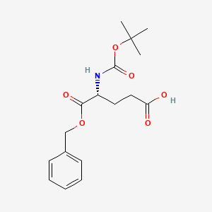 molecular formula C17H23NO6 B2497442 Boc-D-Glu-OBzl CAS No. 30924-93-7; 34404-30-3