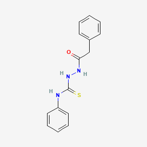 N-phenyl-2-(phenylacetyl)hydrazinecarbothioamide