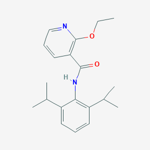 molecular formula C20H26N2O2 B249765 N-(2,6-diisopropylphenyl)-2-ethoxynicotinamide 