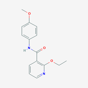molecular formula C15H16N2O3 B249766 2-ethoxy-N-(4-methoxyphenyl)nicotinamide 