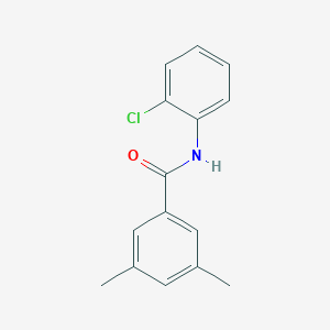 molecular formula C15H14ClNO B249768 N-(2-chlorophenyl)-3,5-dimethylbenzamide 