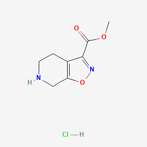Methyl 4,5,6,7-tetrahydroisoxazolo[5,4-c]pyridine-3-carboxylate hydrochloride
