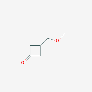 molecular formula C6H10O2 B2497777 3-(甲氧基甲基)环丁酮 CAS No. 1068160-23-5