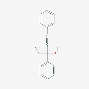 molecular formula C17H16O B249779 1,3-Diphenylpent-1-yn-3-ol 