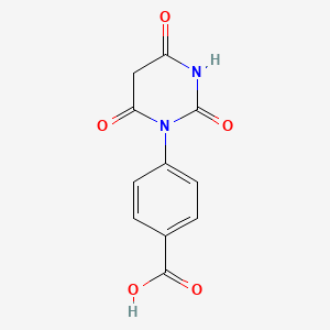 4-(2,4,6-trioxotetrahydropyrimidin-1(2H)-yl)benzoic acid